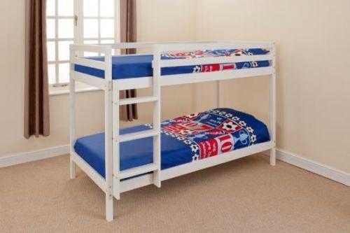 White Bunk Bed