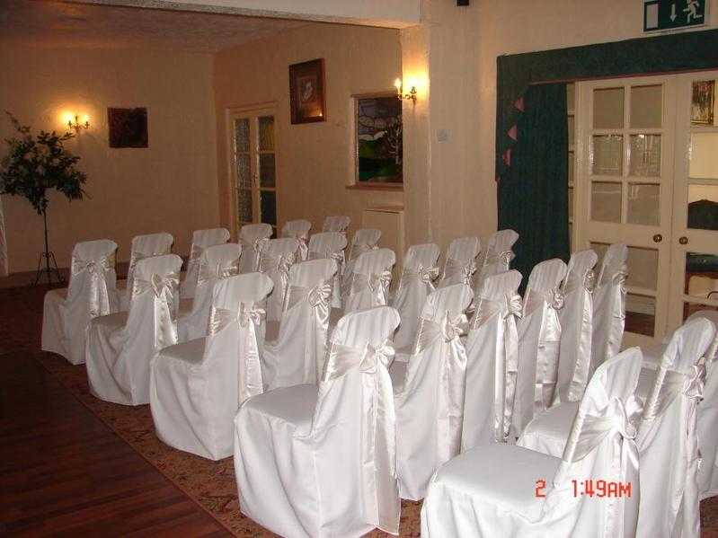 White chair covers and sashes for sale