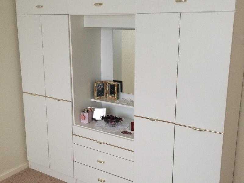 White double wardrobe