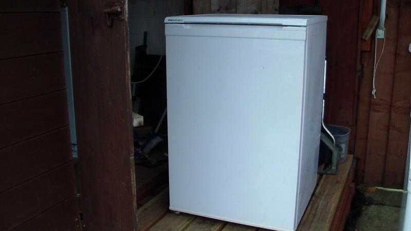 white freezer