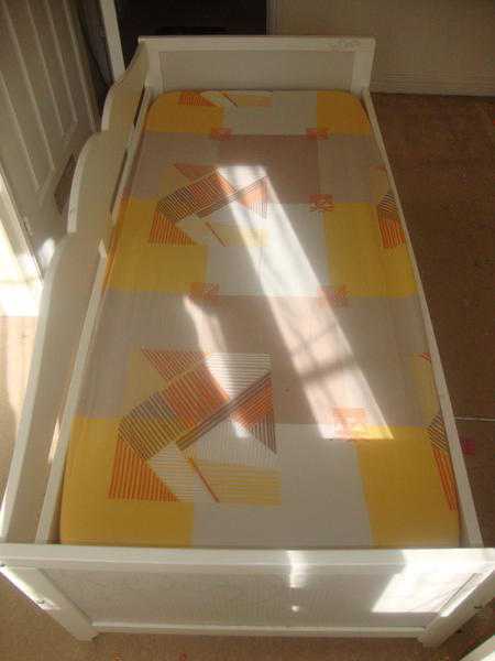 White IKEA Kids Bed