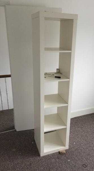 White IKEA Shelf  Display Unit