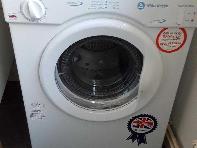 White knight tumble dryer