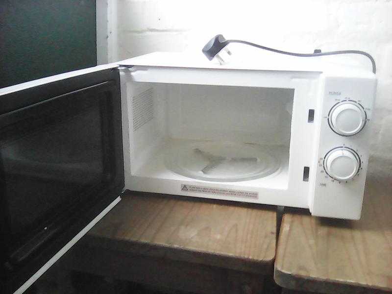 White microwave