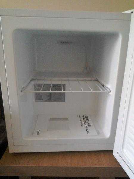 White Mini Freezer