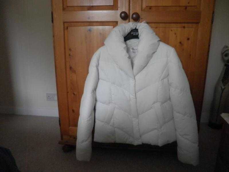 WHITE QUILTED JACKET