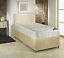 WHITE QUILTED MEMORY FOAM BED DIVAN MATTRESS HEADBOARD 36quotinces wide74quot inces l