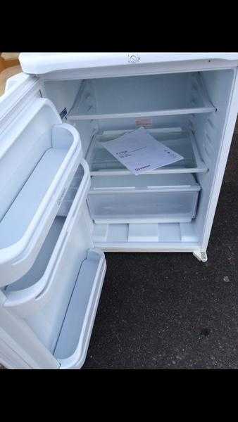 White small fridge