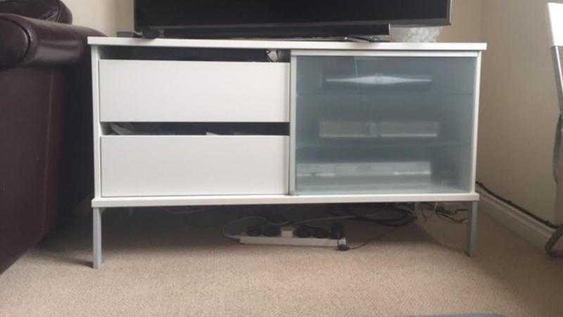 White TV Unit