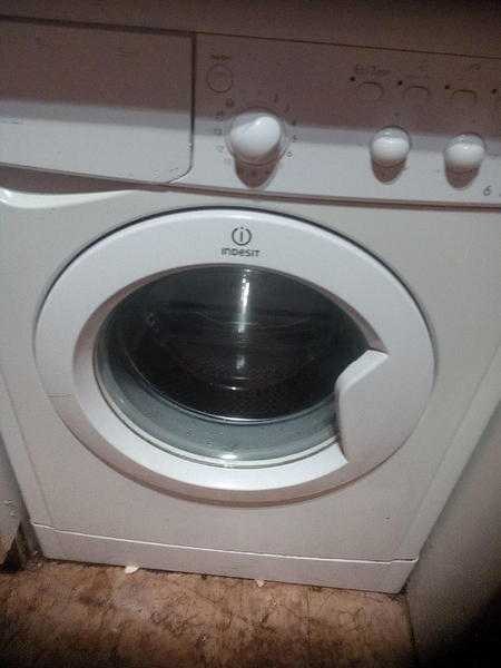 White washing machine