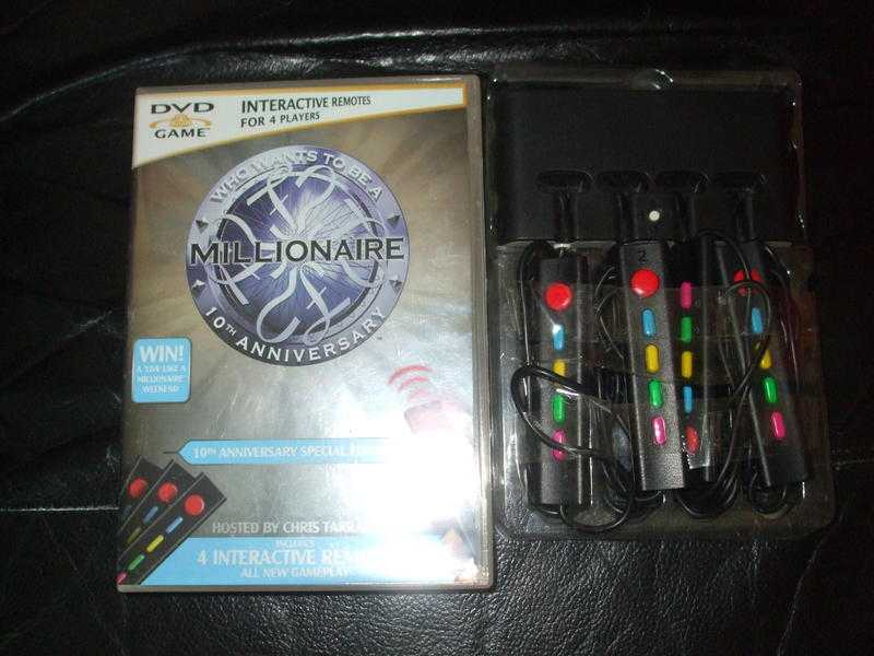 Who Wants To Be A Millionaire DVD Game