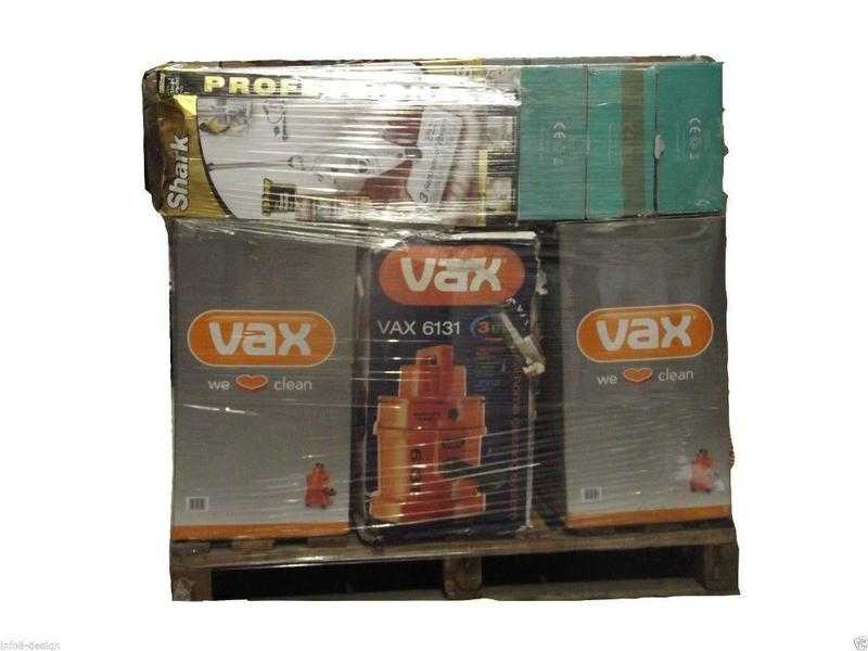 Wholesale Job Lot Shark Vax Carpet Washer Hoover Window Vac Mop Returns RRP 1200