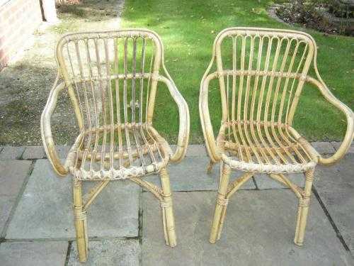 Wicker chairs