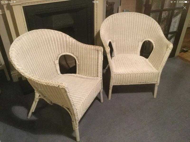 Wicker chairs