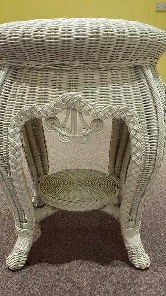 Wicker occasional table