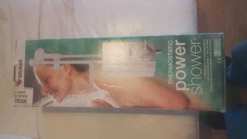 wickes thermostatic  power shower brand new