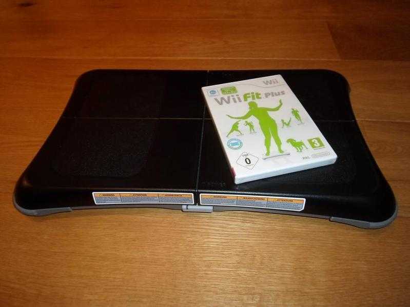 Wii Fit Board and Game