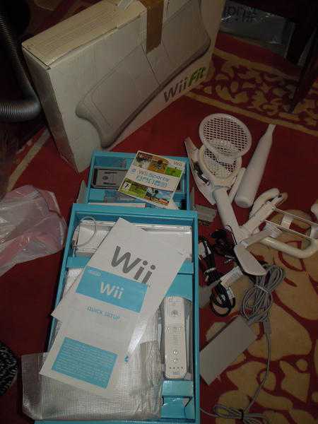 Wii Fit with all bits (as new)