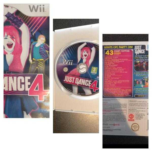 Wii Game Just Dance 4