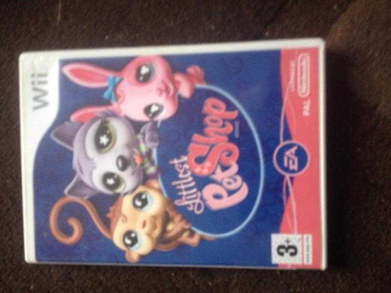 wii game littlest pet shop