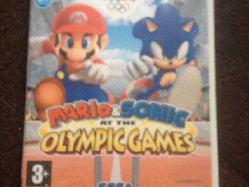 wii game Mario amp Sonic at the Olympic games