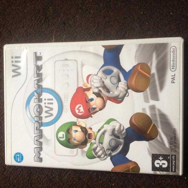 wii game Mario Kart