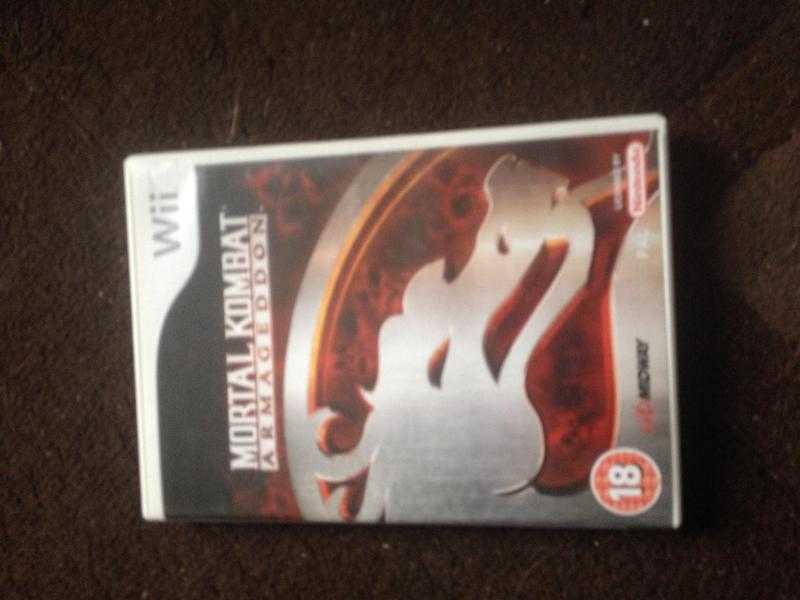 wii game mortal kombat Armageddon