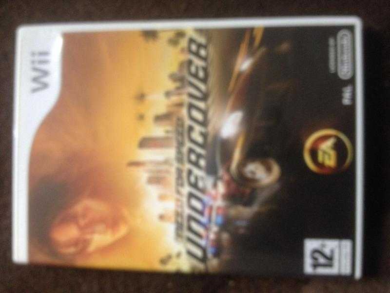 wii game Need for Speed-Undercover