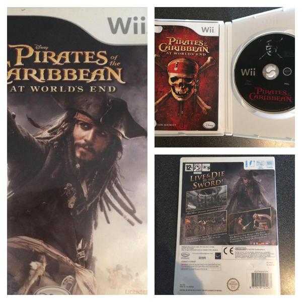 Wii Game Pirates of The Caribbean at worlds end