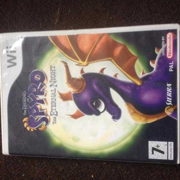 wii game the legend of spyro  the eternal night