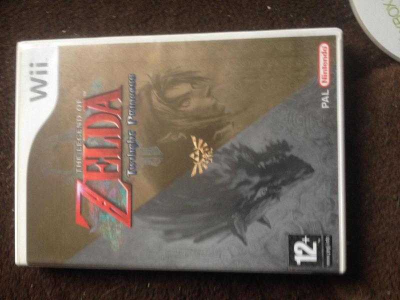 wii game The Legend of Zelda- twilight Princess