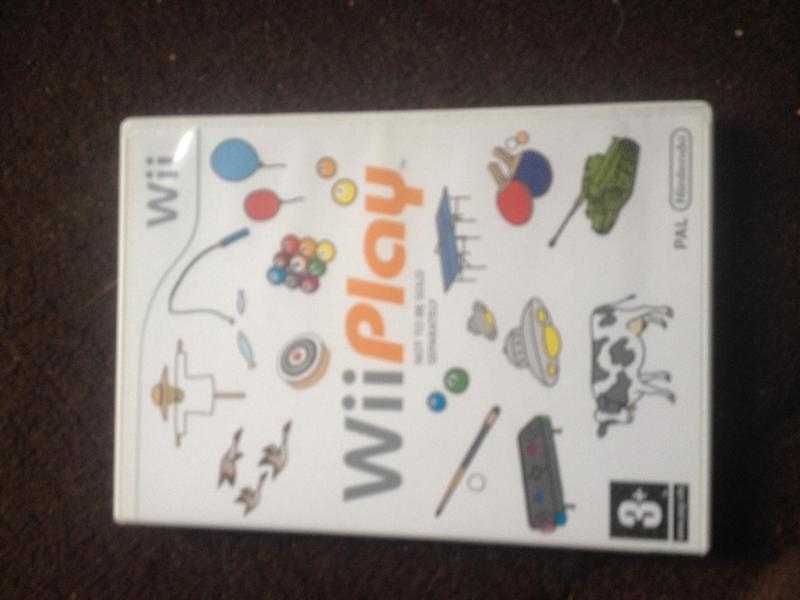 wii game wii Play