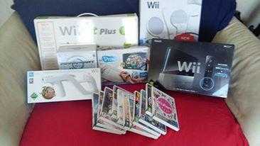 Wii Nintendo Games Pack (black) includes 15 games