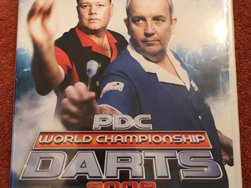 Wii pdc world championship darts 2008 game