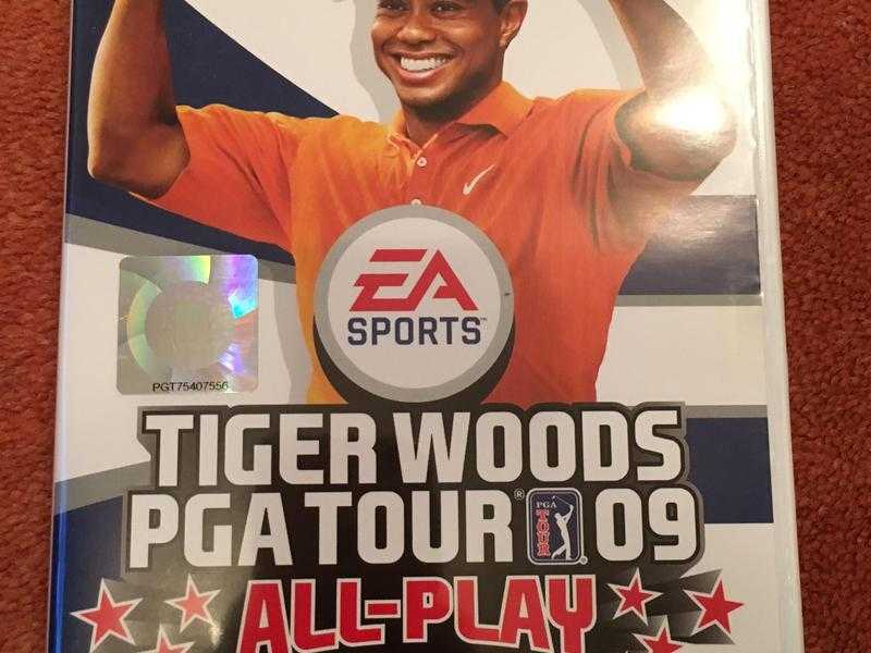 Wii tiger wood pga tour 09 game