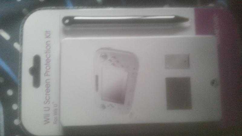 Wii U screen protector kit