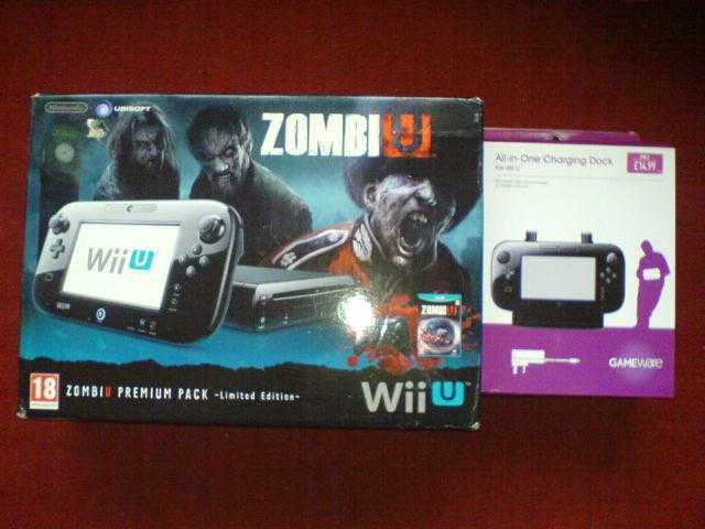 wiiu zombiu premium pack limited edition