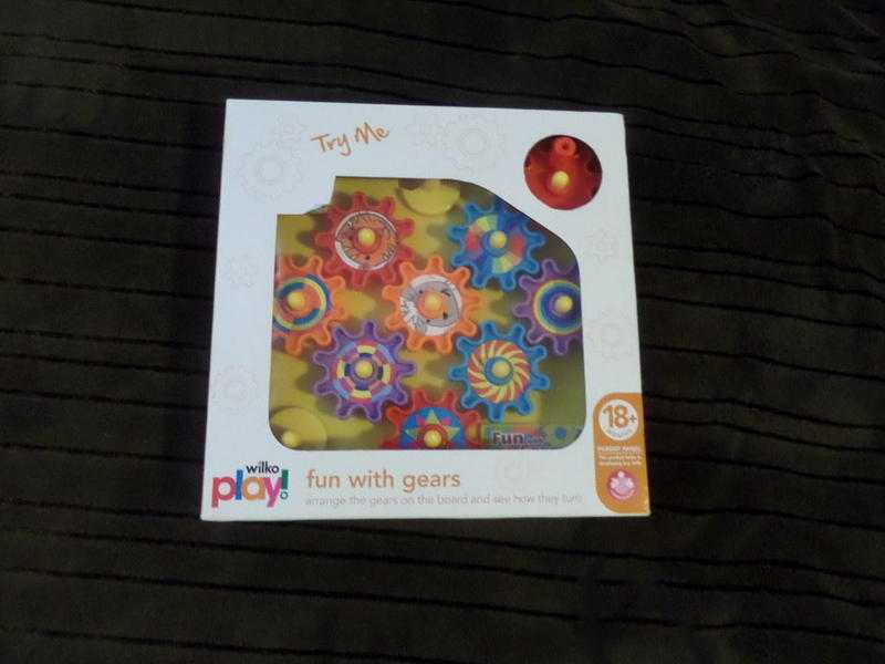 Wilko play Fun with Gears Toy