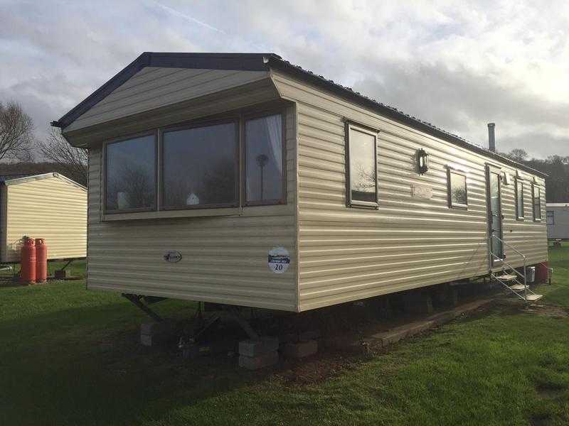 Willerby Salsa Eco 2012. 3 bedrooms. Double glazed with heating. Sited on a Haven site in Somerset