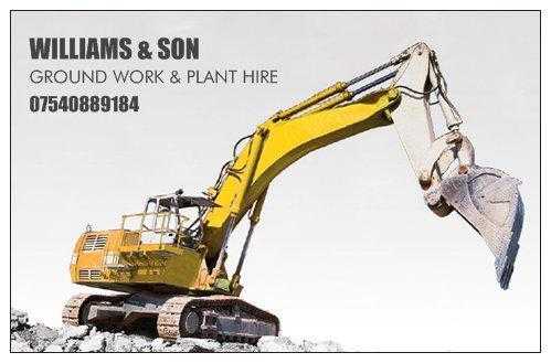 Williams amp Son Groundwork amp Plant Hire