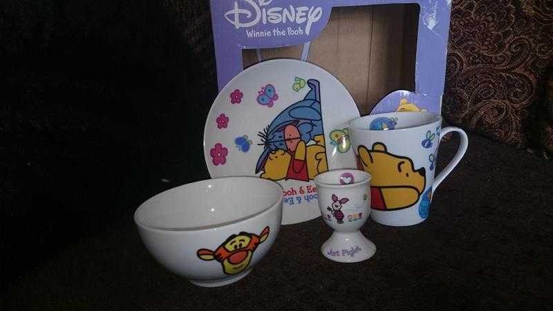 Winnie the pooh China  breakfast set