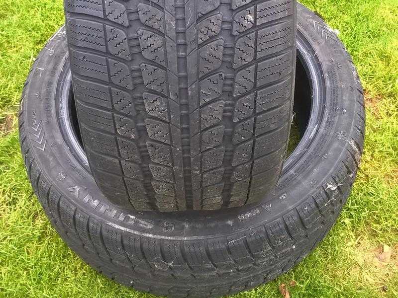 winter tyres.2x 24545x18 100v