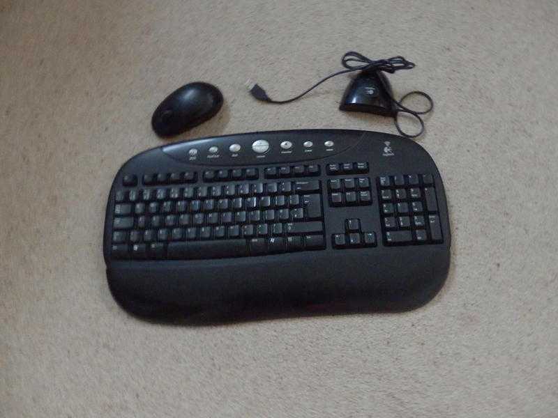 Wireless keyboard and mouse