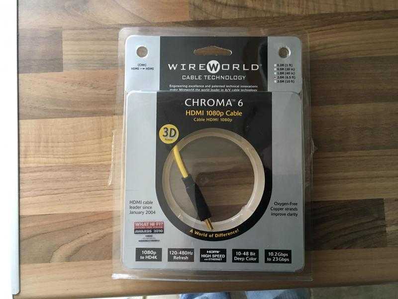 Wireworld 4K3D HDMI Cable