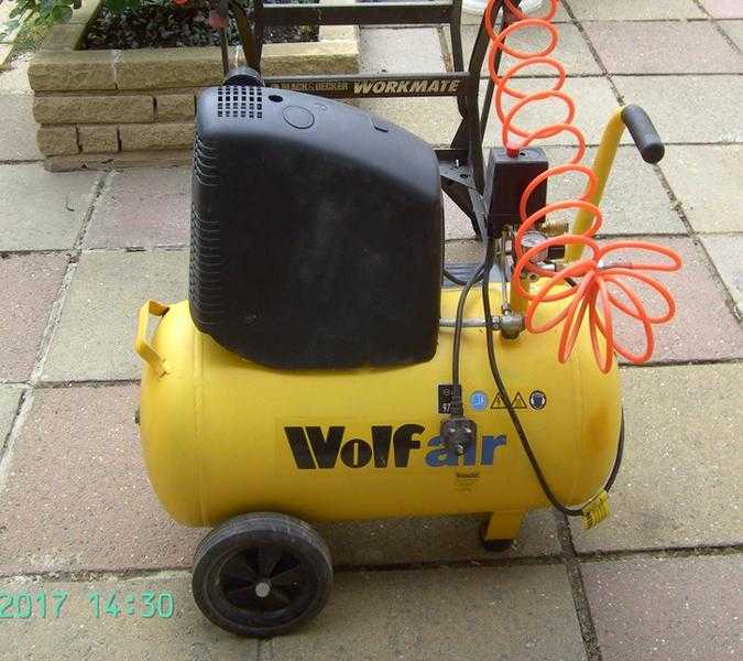 WOLF AIR COMPRESSOR 25 ltr