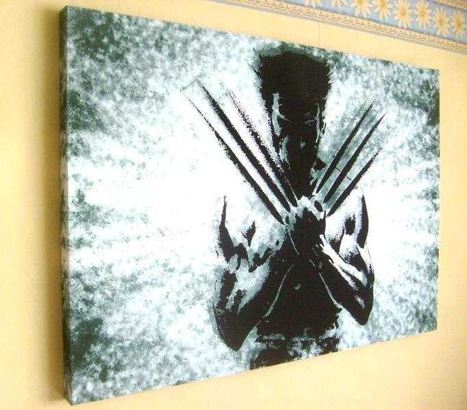 Wolverine Canvas Art(size A1), New