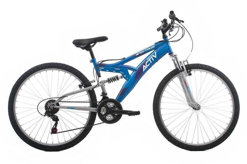 Women039s Mountain Bike, Raleigh Spectrum, Blue, 16 Inch Frame