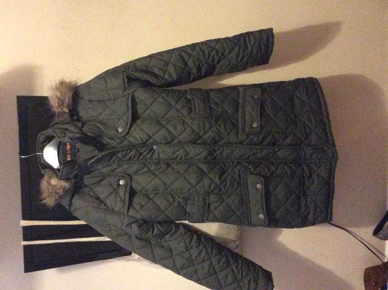 Women039s quilted parka coaT Brand new.