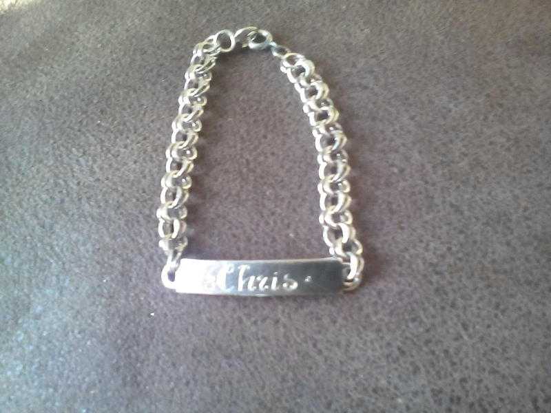 Womens I D Bracelet