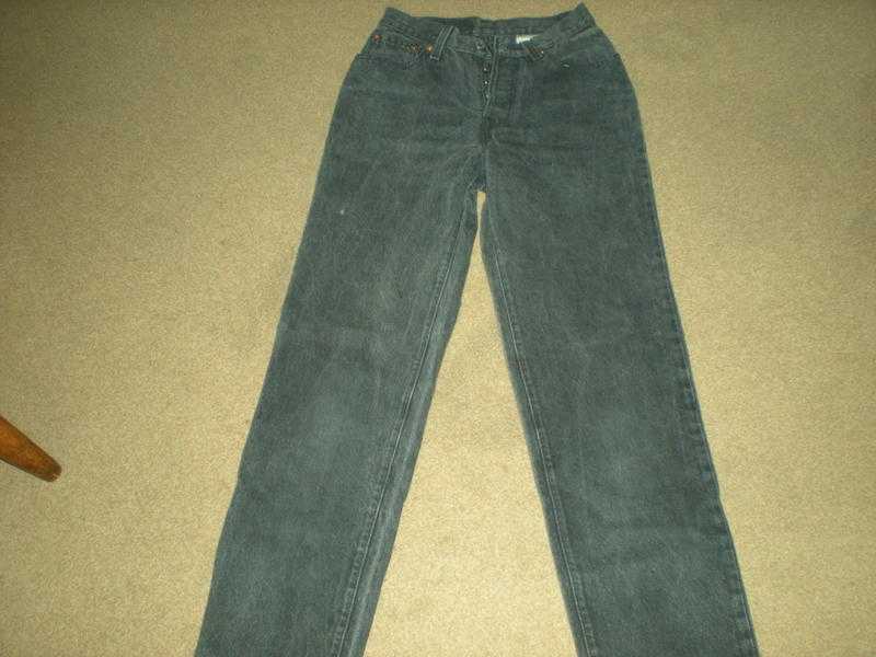 Womens Levi 501 Denim Jeans.